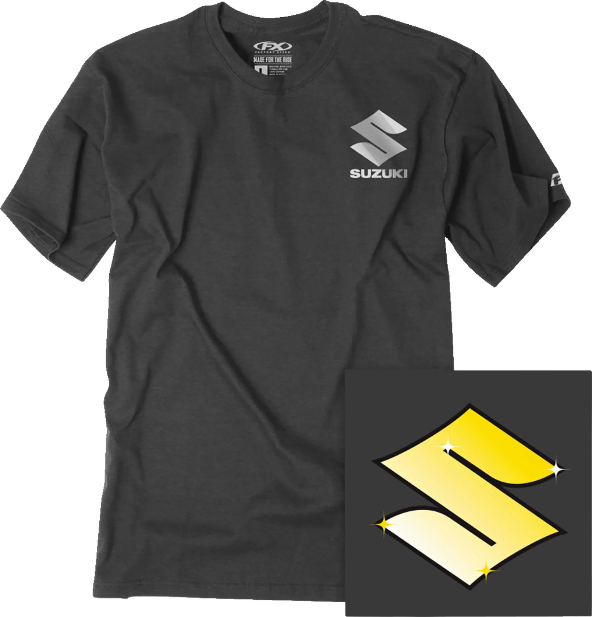 Factory Effex Suzuki Bling Mens Short Sleeve T-Shirt