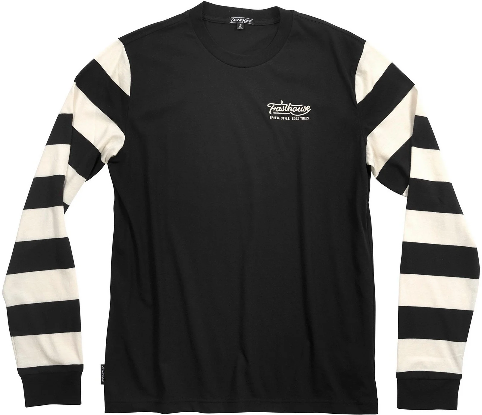 Fasthouse Jailbreak Stripe Mens Long Sleeve T-Shirt