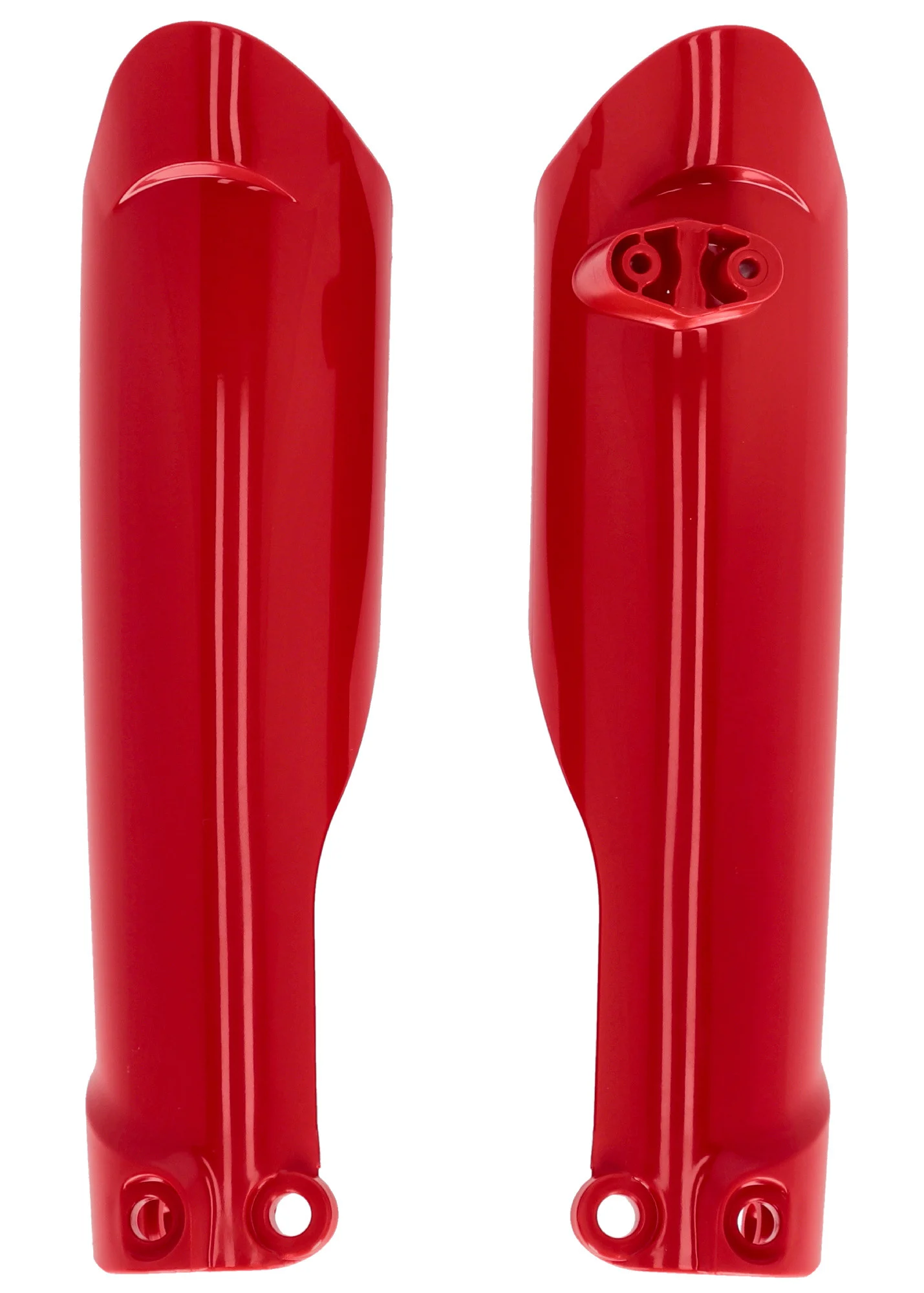 Acerbis Red Plastic Lower Front Fork Covers (2980630004)