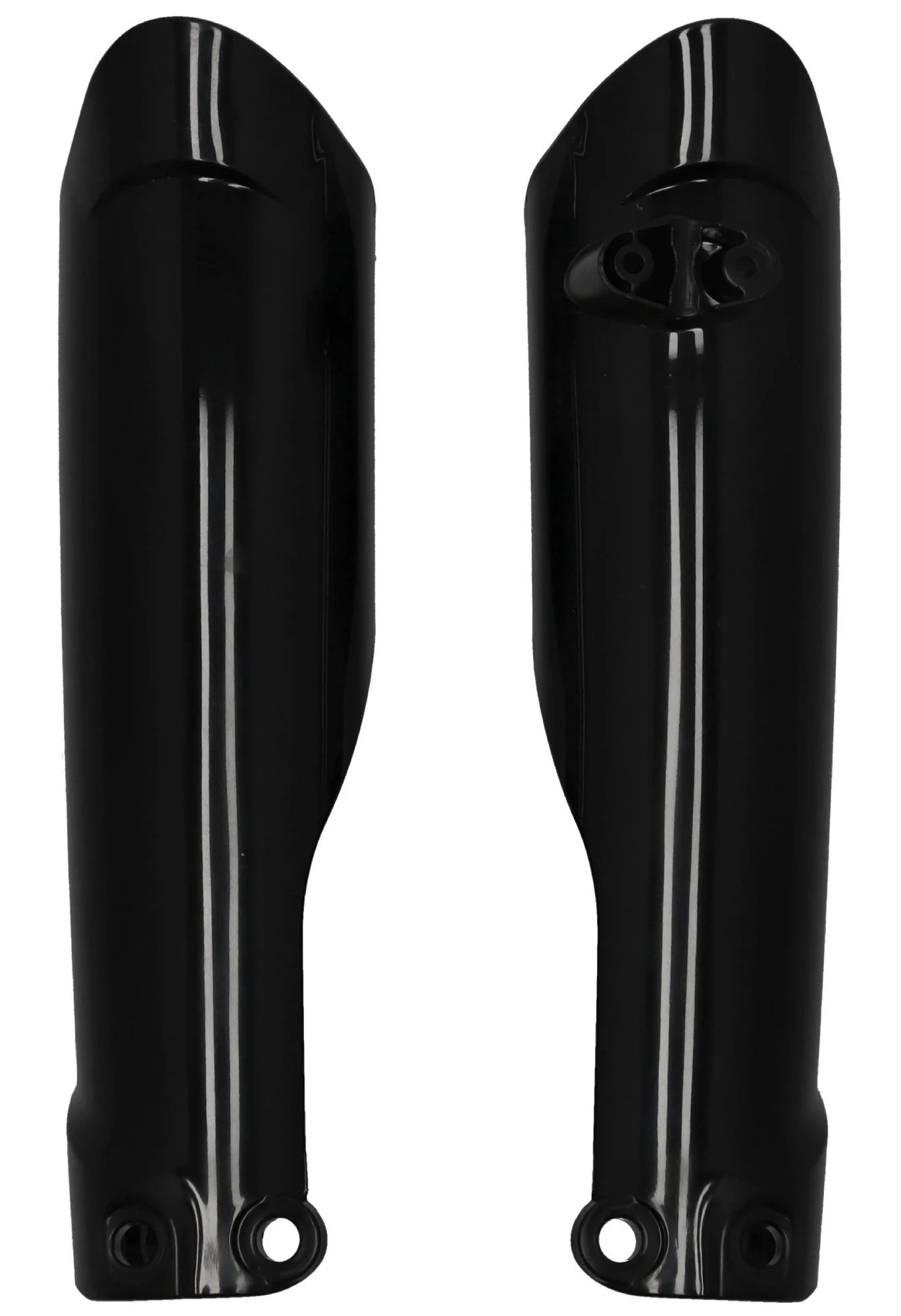 Acerbis Black Plastic Lower Front Fork Covers (2980630001)