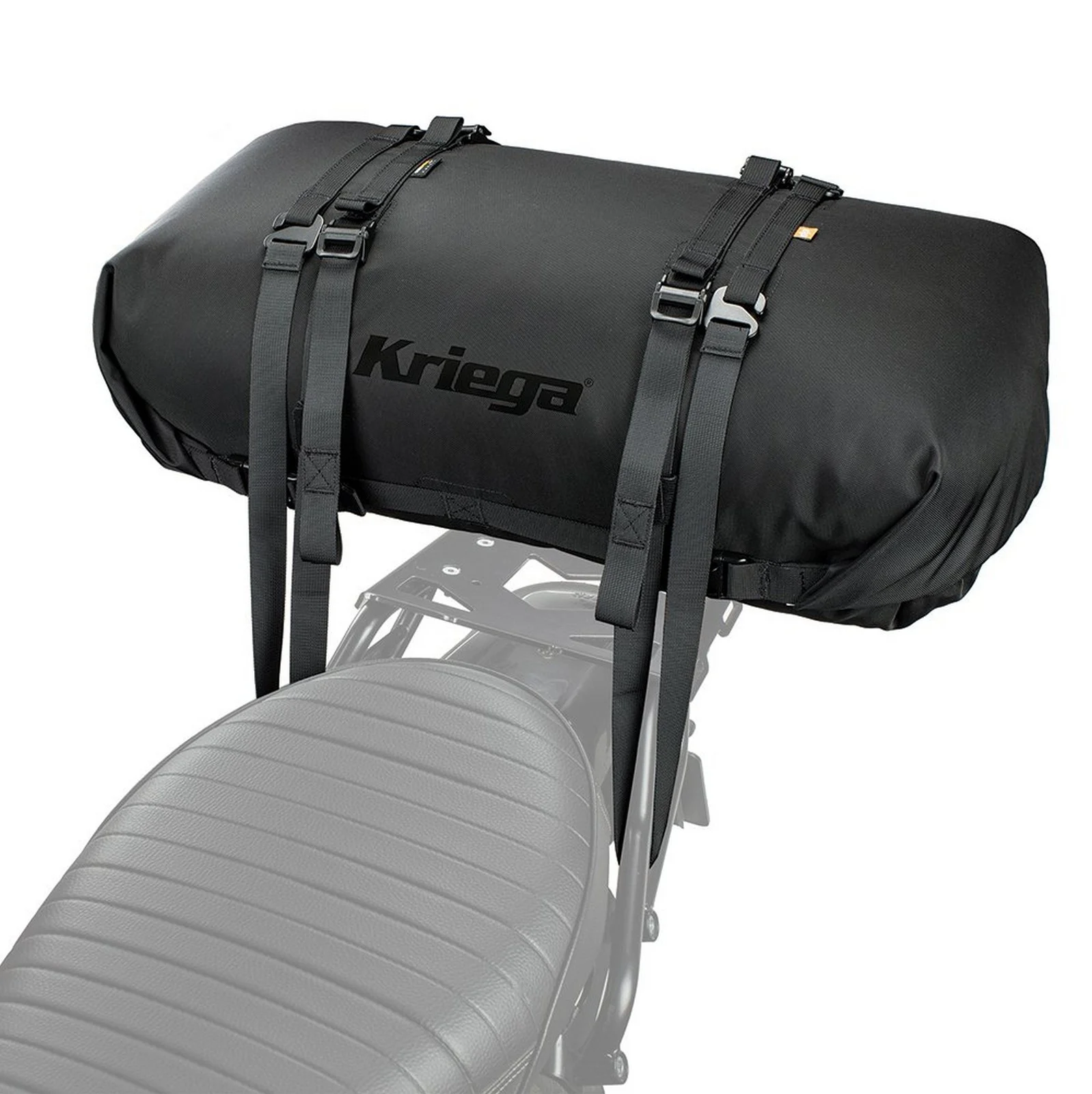 Kriega Black Rollpack 40 Liter Waterproof Motorcycle Pack (KRP40-B)