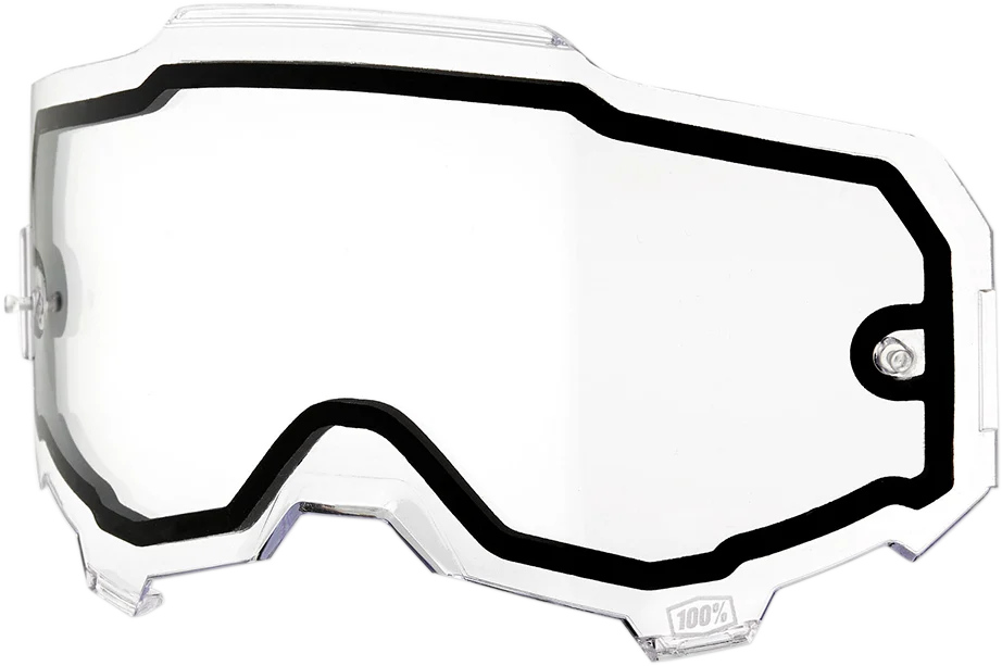 100% Armega Dual Lens - Clear 59051-00001
