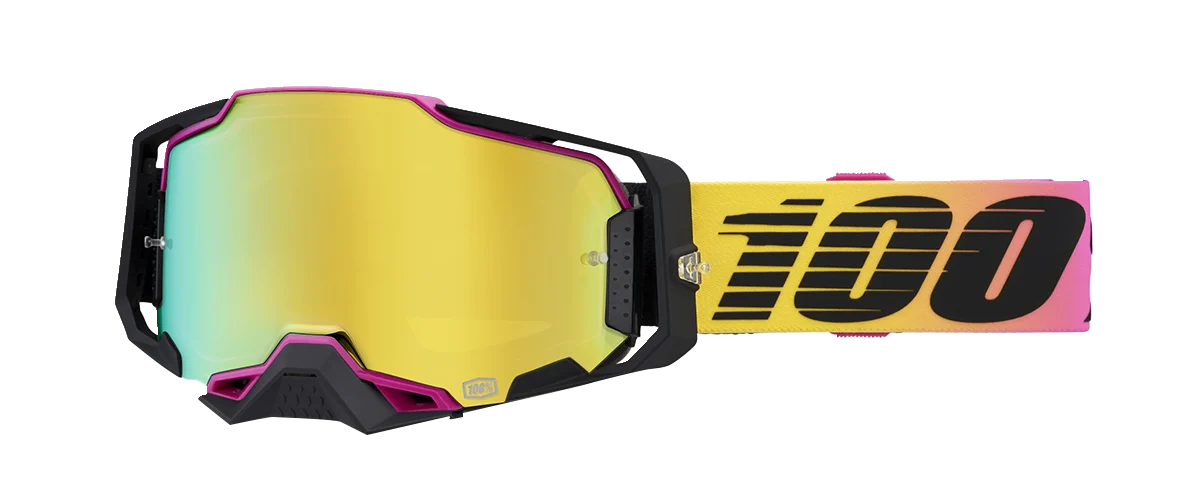 100% Armega Goggles - 91 - Gold Mirror 50005-00015