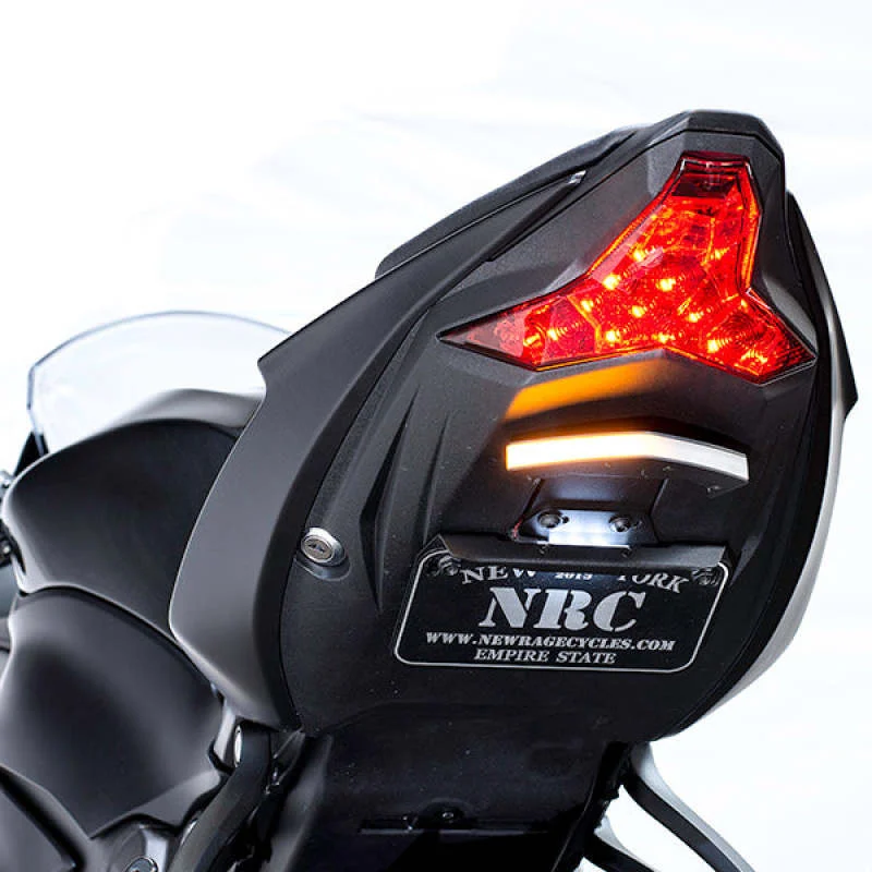 New Rage Cycles 19+ Kawasaki ZX-6R Fender Eliminator Kit Tucked - ZX6R-FE-T