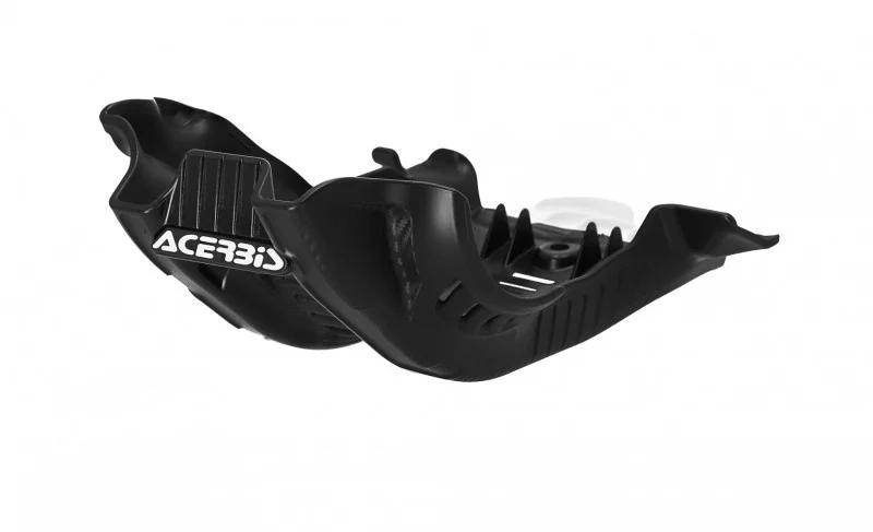 Acerbis 19-22 KTM XC-F250/350/ FX350/ 21-23 GasGas EX/MC Skid Plate Large - Black/White - 2791681007
