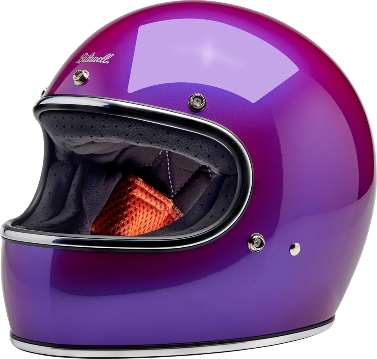 BILTWELL Gringo Helmet - Metallic Grape - 2XL 1002-339-506