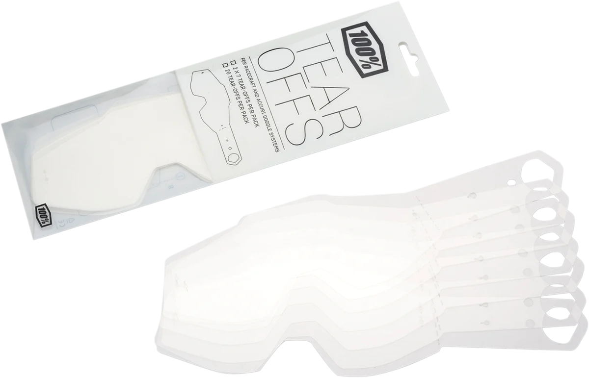 100% Tear-Offs - Laminated - (2) 7 Pack 59013-00001