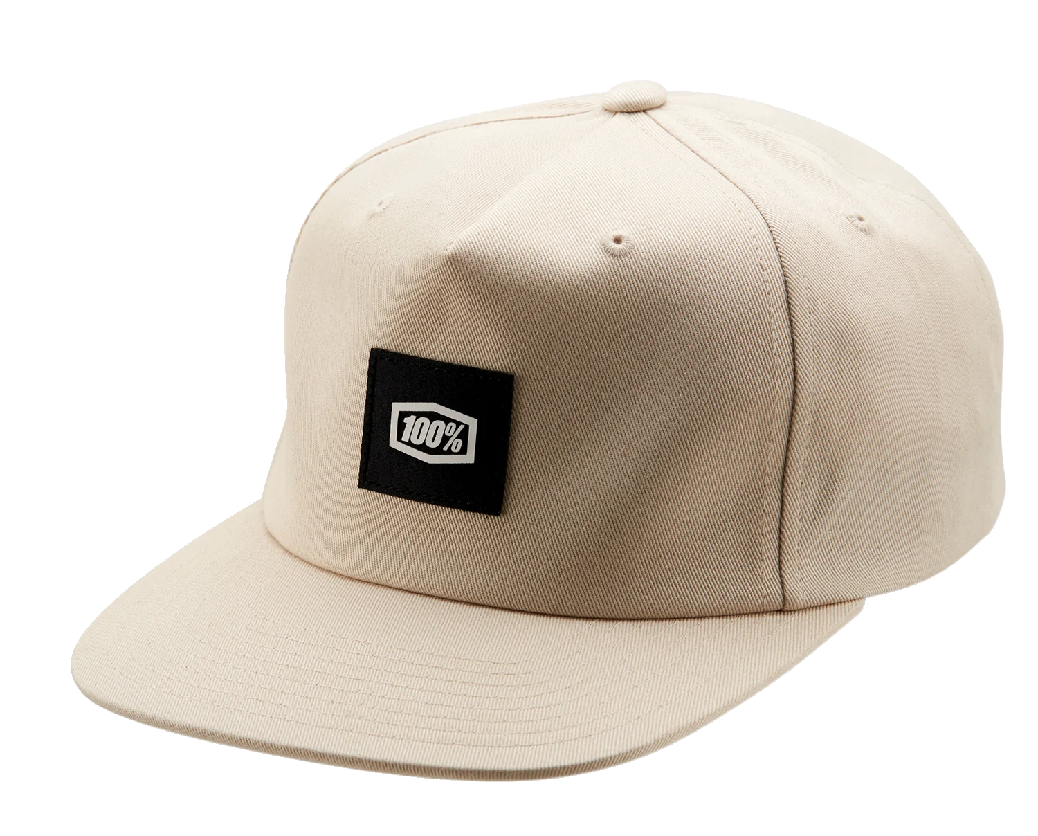 100% Lincoln Snapback Hat - Stone - One Size 20088-289-01