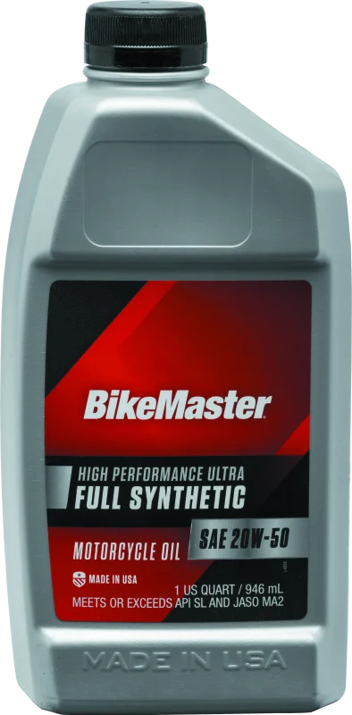 BikeMaster 20W50 Full Synthetic Oil - Quart - 532325
