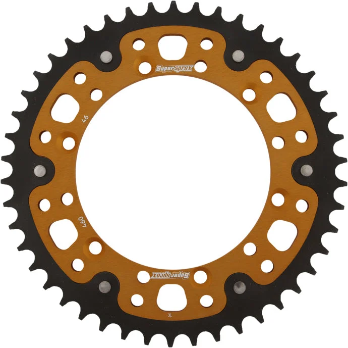 Rear Stealth Sprocket Alu/Stl 46t 520 Gld Kaw
