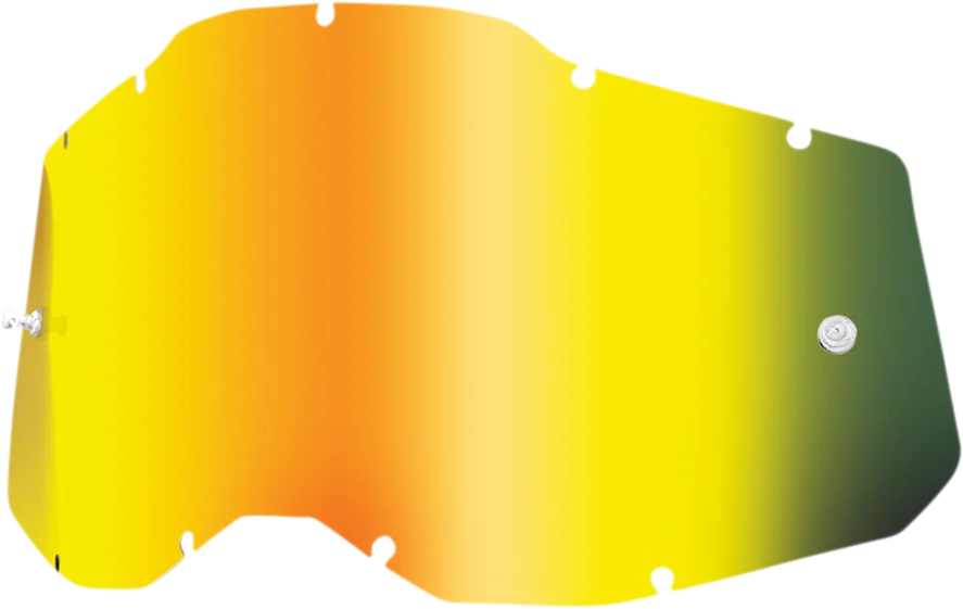 100% Accuri 2/Racecraft 2/Strata 2 Lens - Gold Mirror 59078-00002