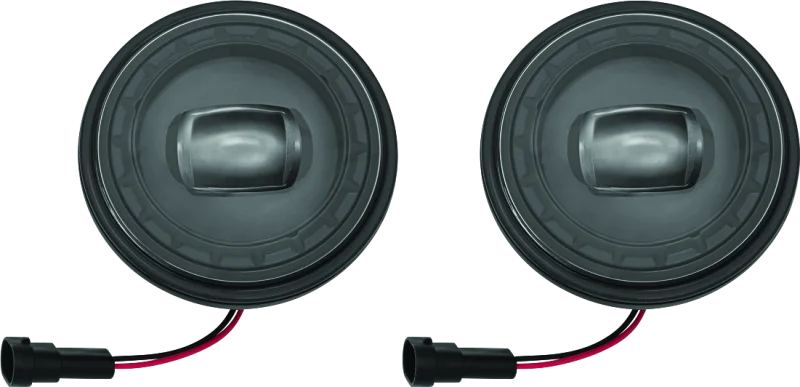 Kuryakyn Orbit 4-1/2in Passing Lamps Black - 2474