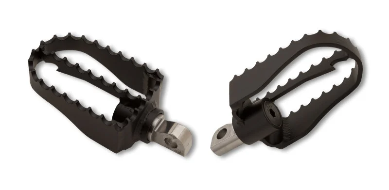 Burly Brand Pegs MX Black (Mini) - B13-1010B