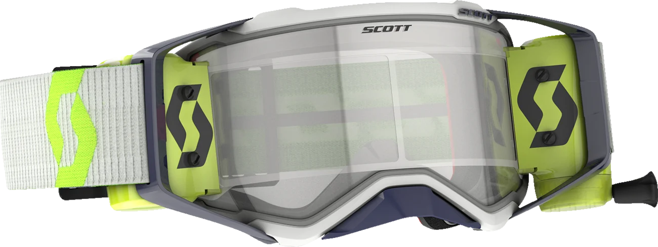 SCOTT Prospect WFS Goggles - Gray/Yellow - Clear Works 272822-1120113
