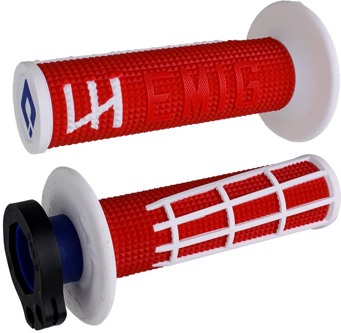 Emig 2.0 V2 Lock On Grip Red/White