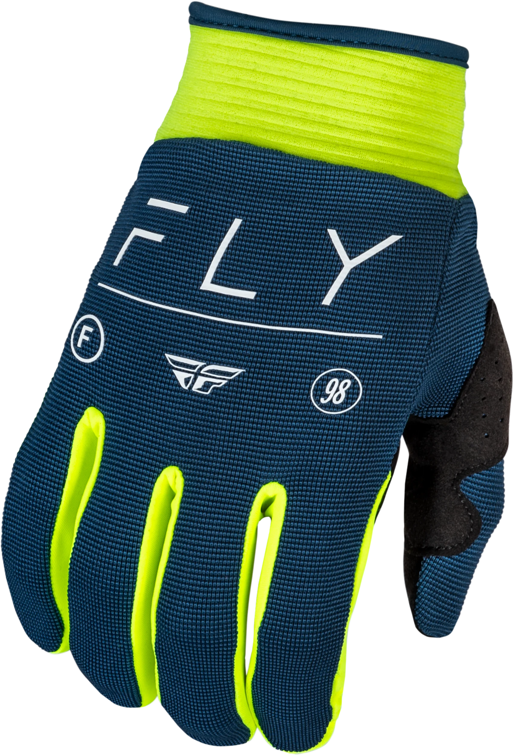 F 16 Gloves Navy/Hi Vis/White 3x