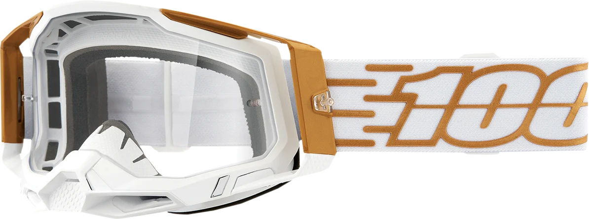 100% Racecraft 2 Goggles - Mayfair - Clear 50121-101-18