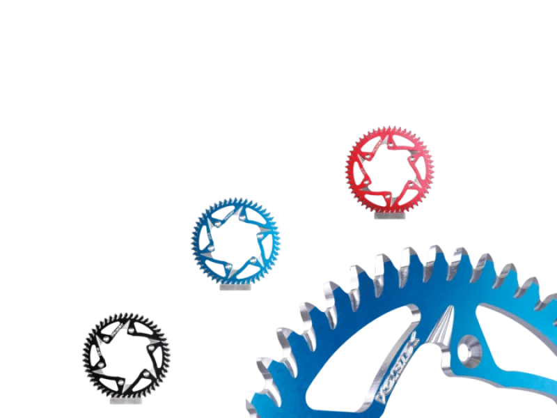 Vortex Racing Steel Rear Sprocket 520 50 Tooth- Black - 225S-50