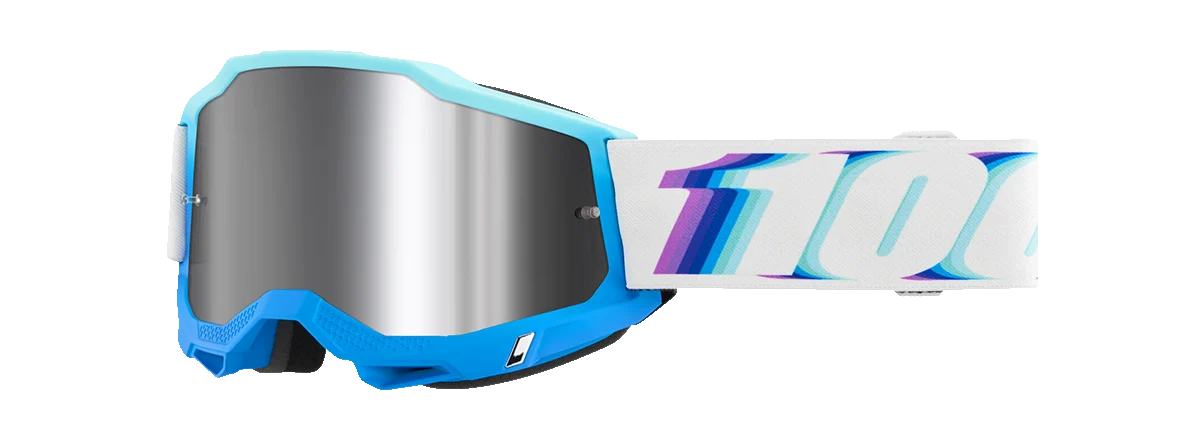 100% Accuri 2 Goggles - Stamino - Silver Flash Mirror 50014-00029