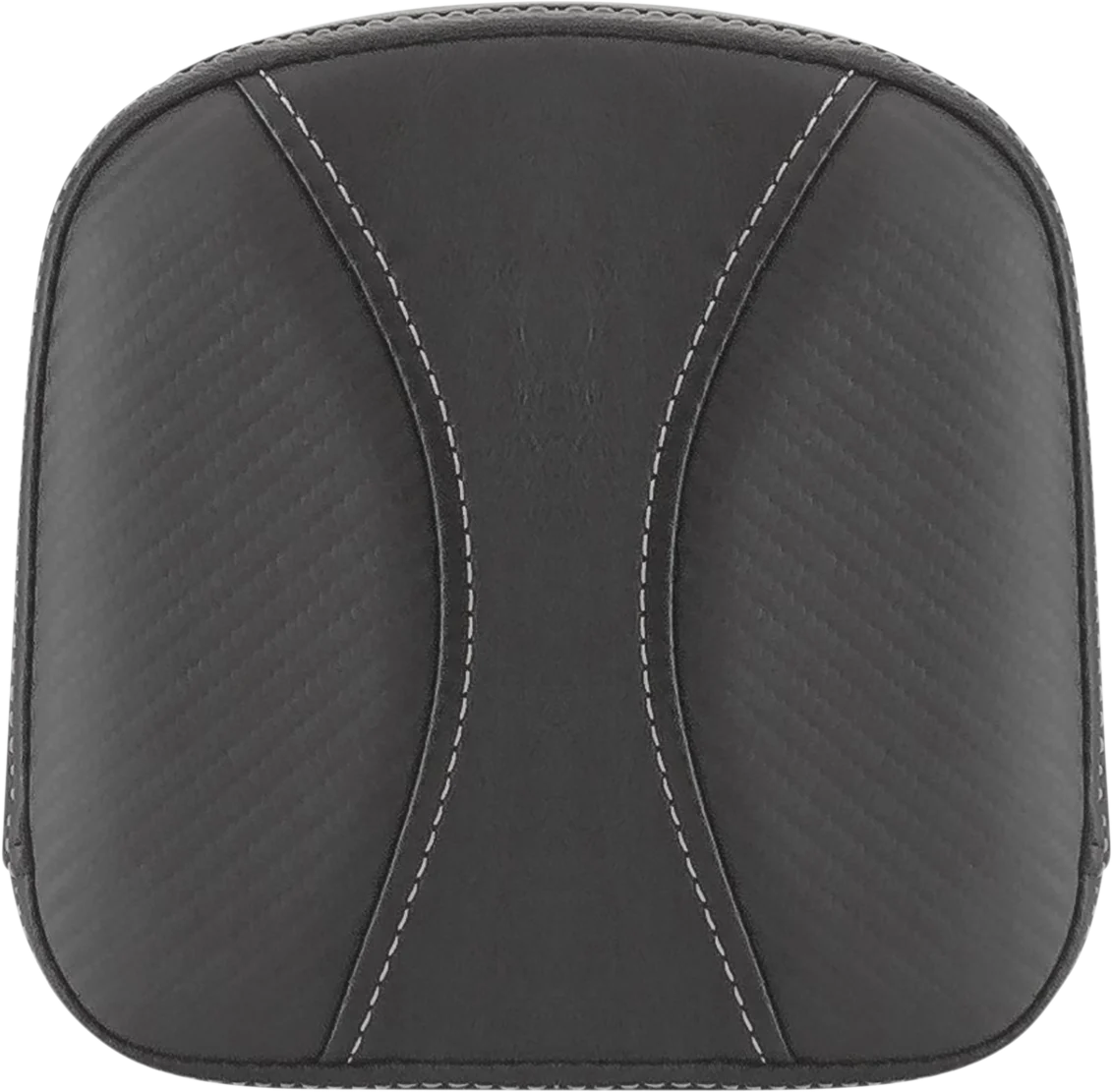 SADDLEMEN Sissy Bar Pad - Contoured - Black - FL '99-'23 40742