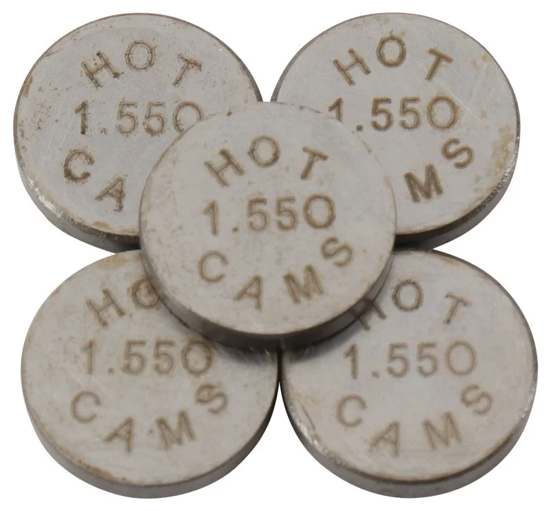 Hot Cams 04-08 400 DVX/02-16 CRF 450 R 1.550mm Shim Kit - 5 Pack - 5PK948155