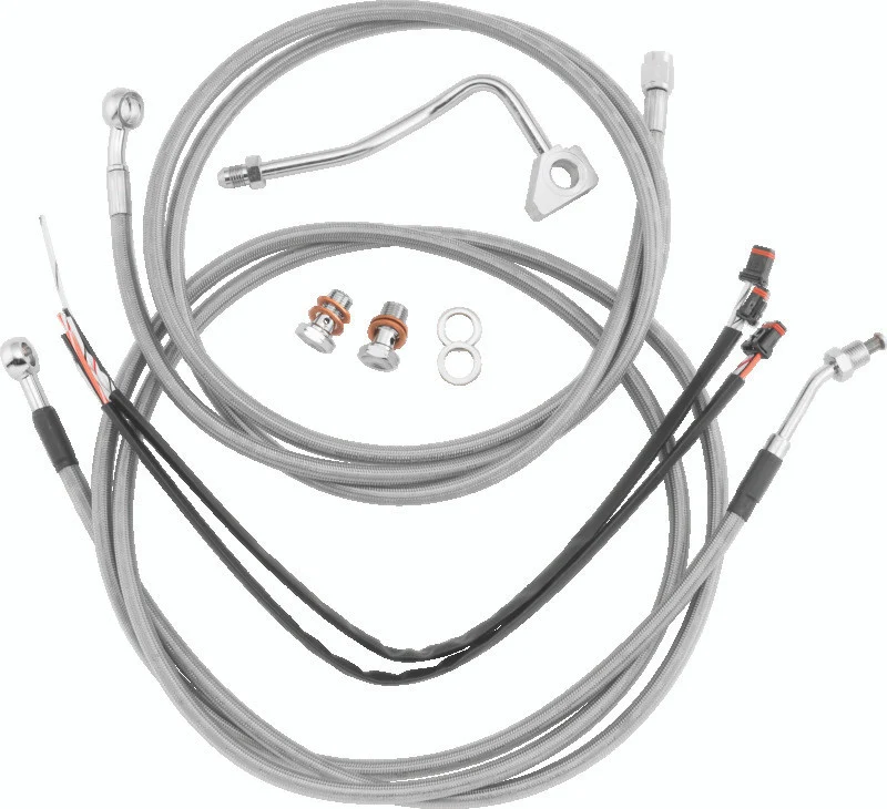 Burly Brand Control Kit 15in ABS - Stainless Steel - B30-1120