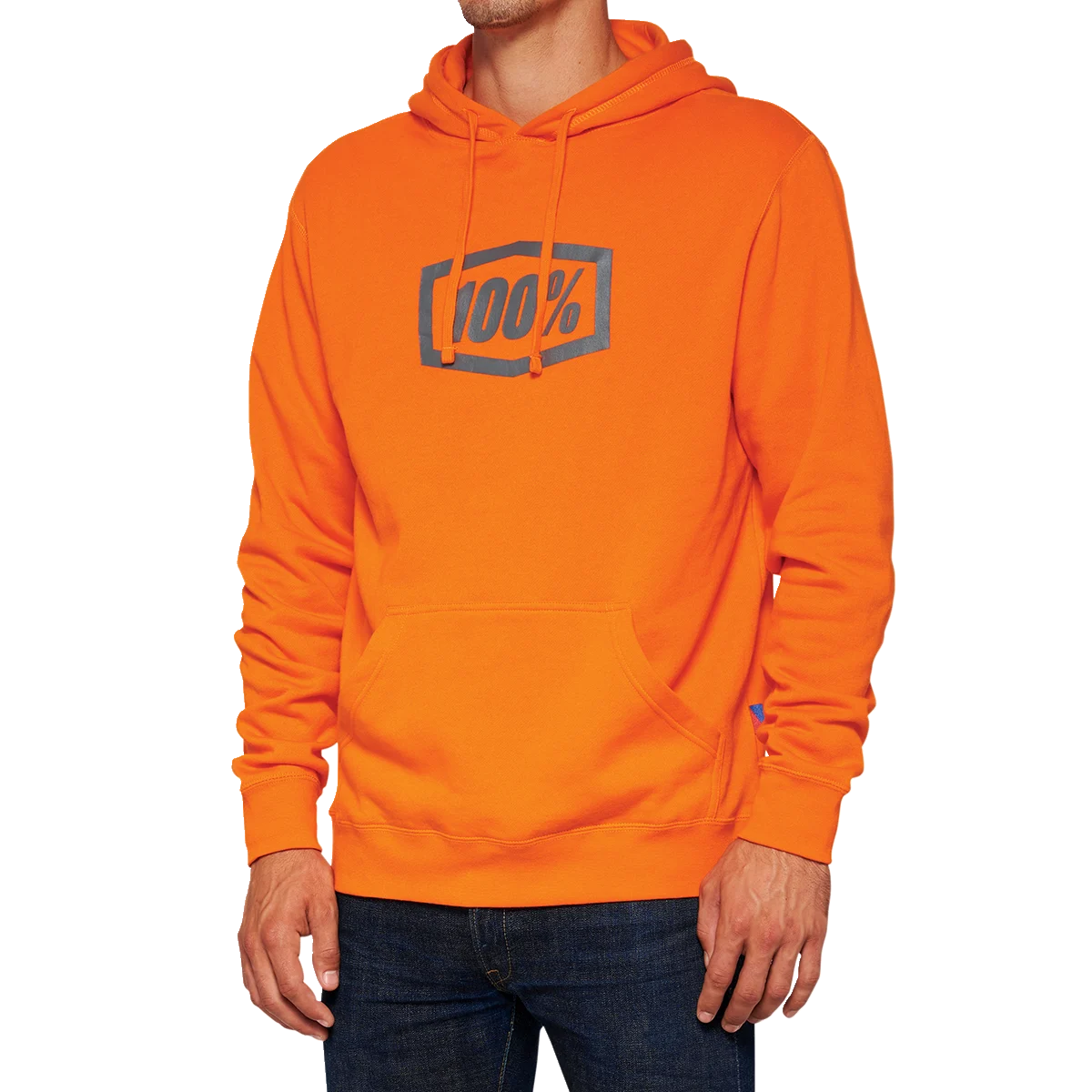 100% Hoodie Icon - Orange - 2XL 20029-00024