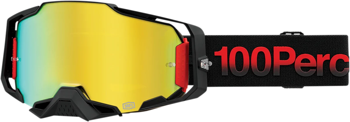 100% Armega Goggles - Tzar - Gold Mirror 50005-00014