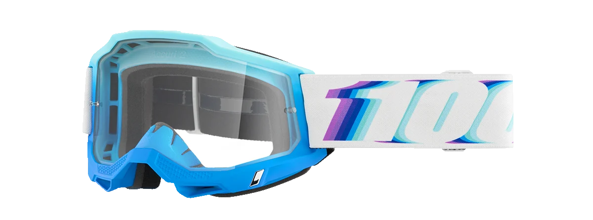 100% Accuri 2 Goggles - Stamino - Clear 50013-00029