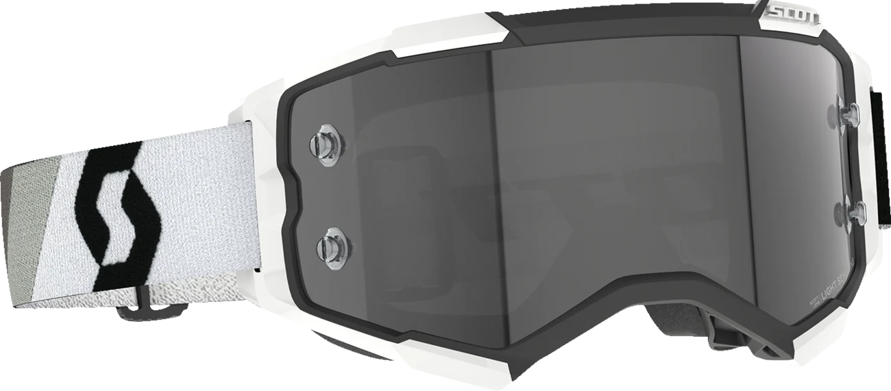 SCOTT Fury Goggle - Premium Black/White - Light Sensitive Gray 272827-7702327
