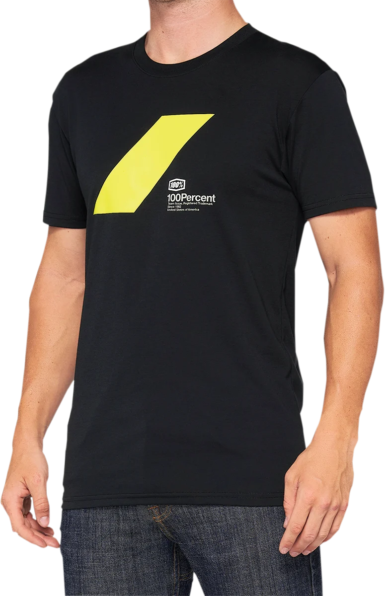 100% Athol Tech T-Shirt - Black - Small 35025-001-10