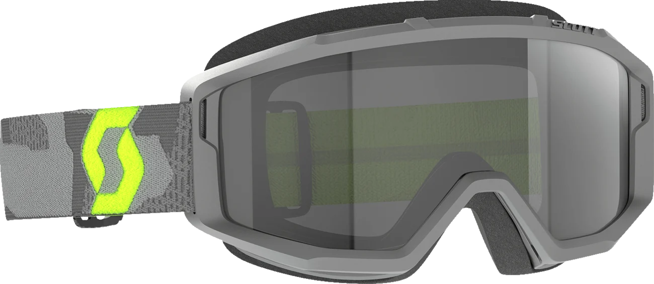 SCOTT Primal Sand Dust Goggle - Light Gray/Neon Yellow - Dark Gray 278600-7697053