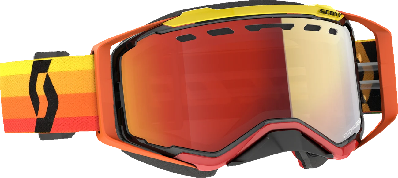 SCOTT Prospect Snow Cross Goggle - Orange/Yellow - Enhancer Red Chrome 272846-1649312