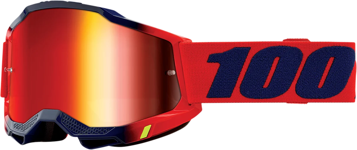 100% Accuri 2 Goggles - Kearny - Red Mirror 50221-251-15