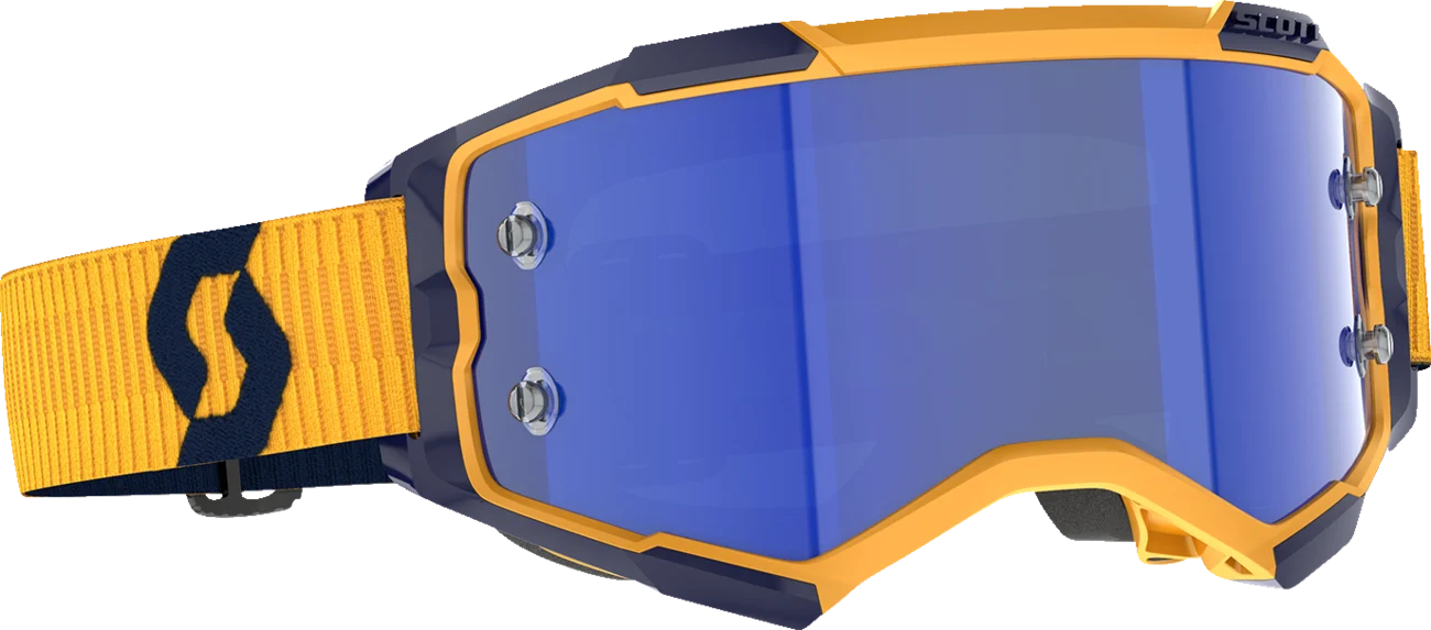 SCOTT Fury Goggle - Dark Yellow/Dark Blue - Blue Chrome 272828-7704349