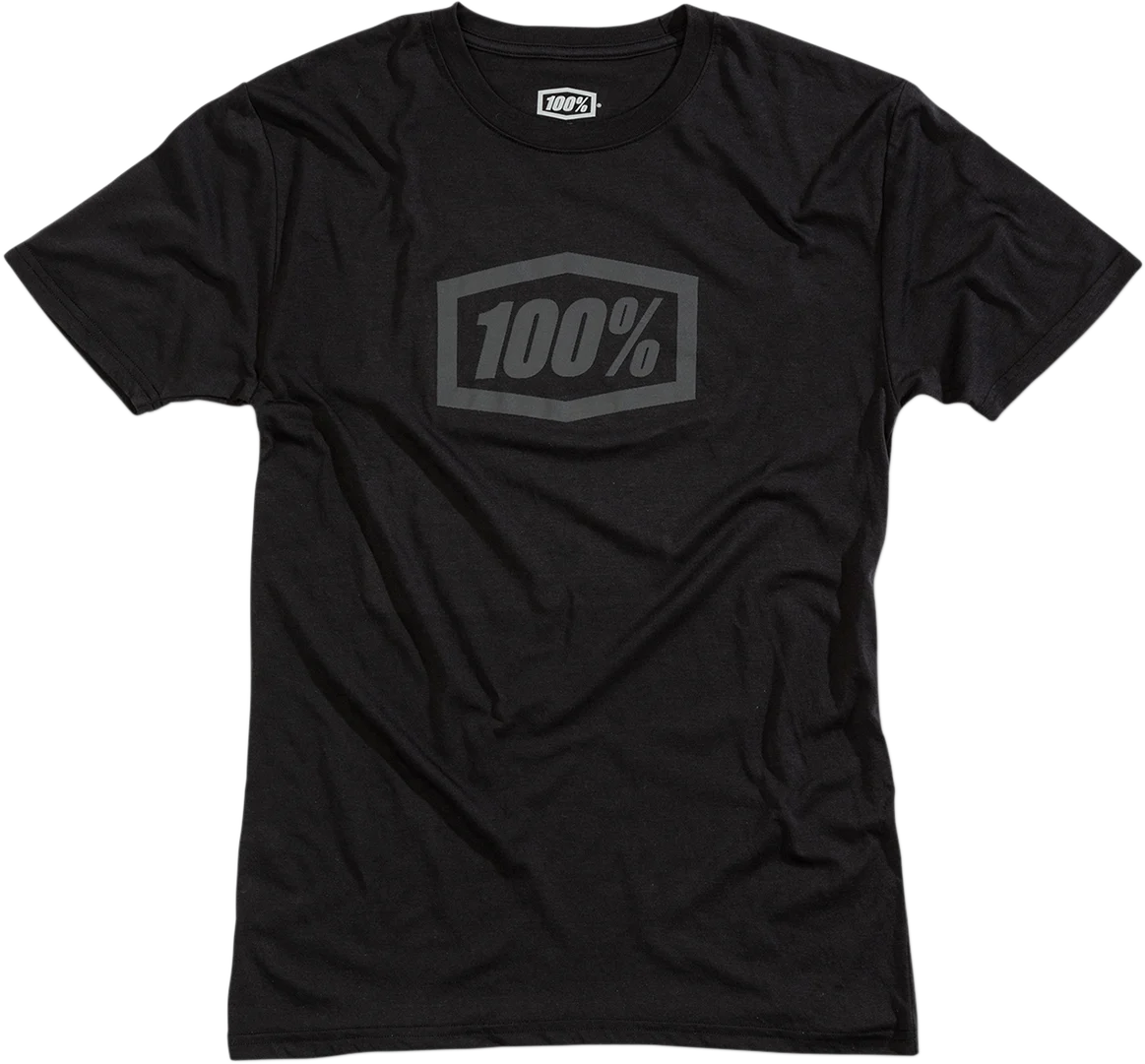 100% Tech Icon T-Shirt - Black/Gray - Small 20009-00000