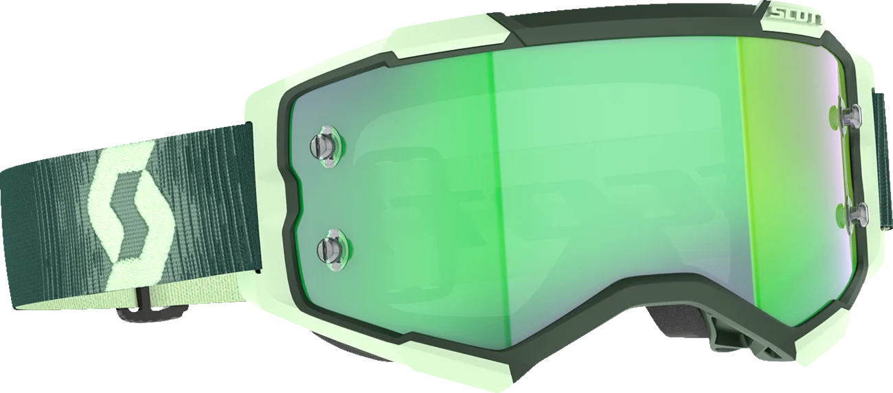 SCOTT Fury Goggle - Dark Green/Mint - Green Chrome 272828-7703279