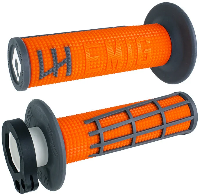 Emig 2.0 V2 Lock On Grip Orange/Graphite
