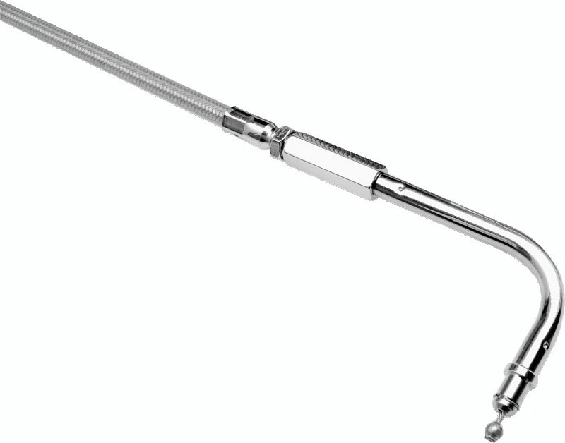 Bikers Choice 07-Up XL Armor Coat Throttle Cable +10 Inch - 666034