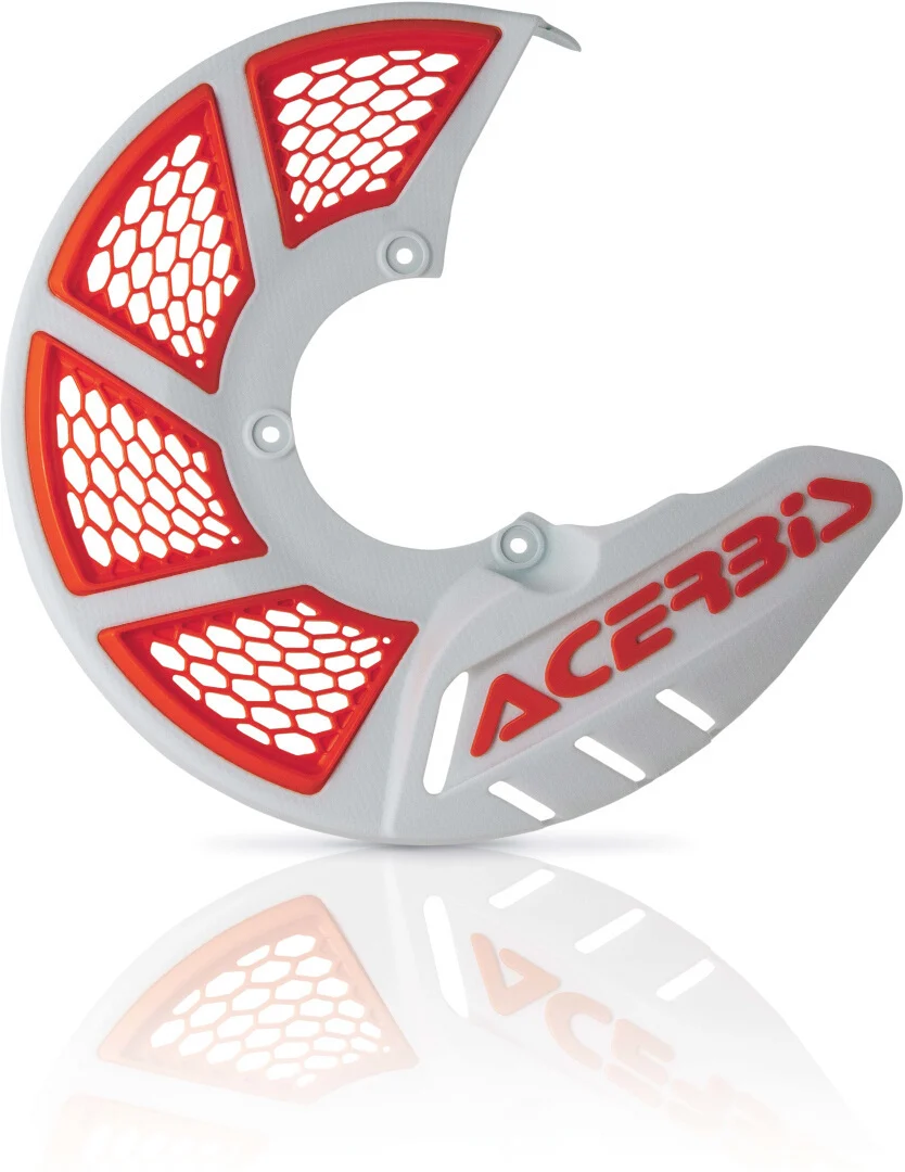 Acerbis X-Brake 2.0 Front Disc Cover  white/orange