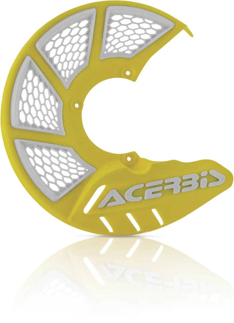 Acerbis X-Brake 2.0 Front Disc Cover  white/yellow
