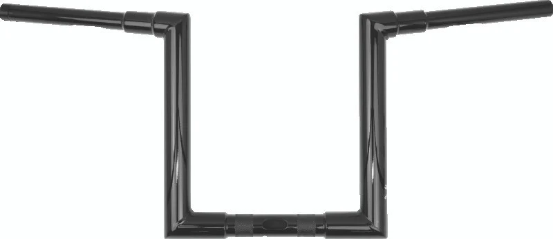 Burly Brand Jason Bar 12in - Gloss Black - B12-6090B