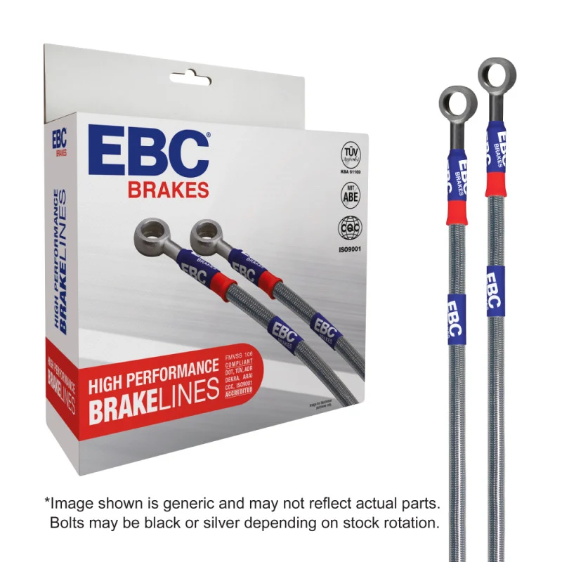 EBC 00-11 Kawasaki KX 85 Rear Brake Line - BLM6017-1R