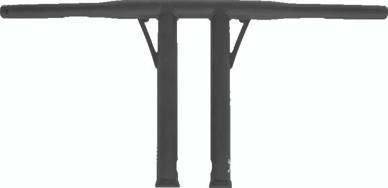 Burly Brand Folsom Bar 12in - Matte Black - B12-5505TB