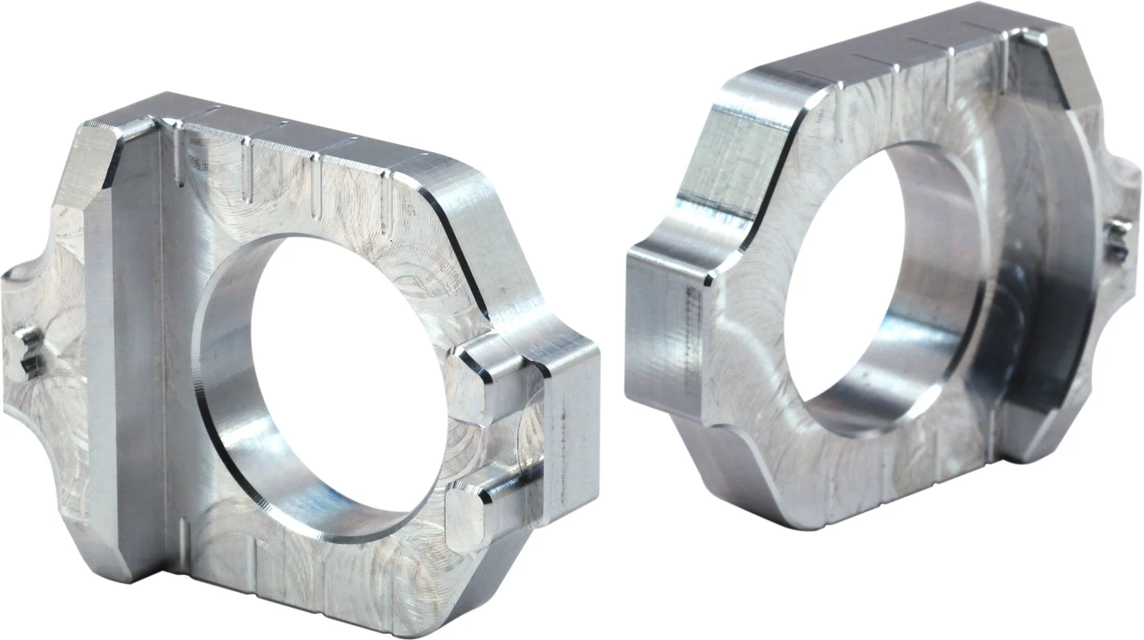 Axle Blocks Elite Kaw/Suz Silver