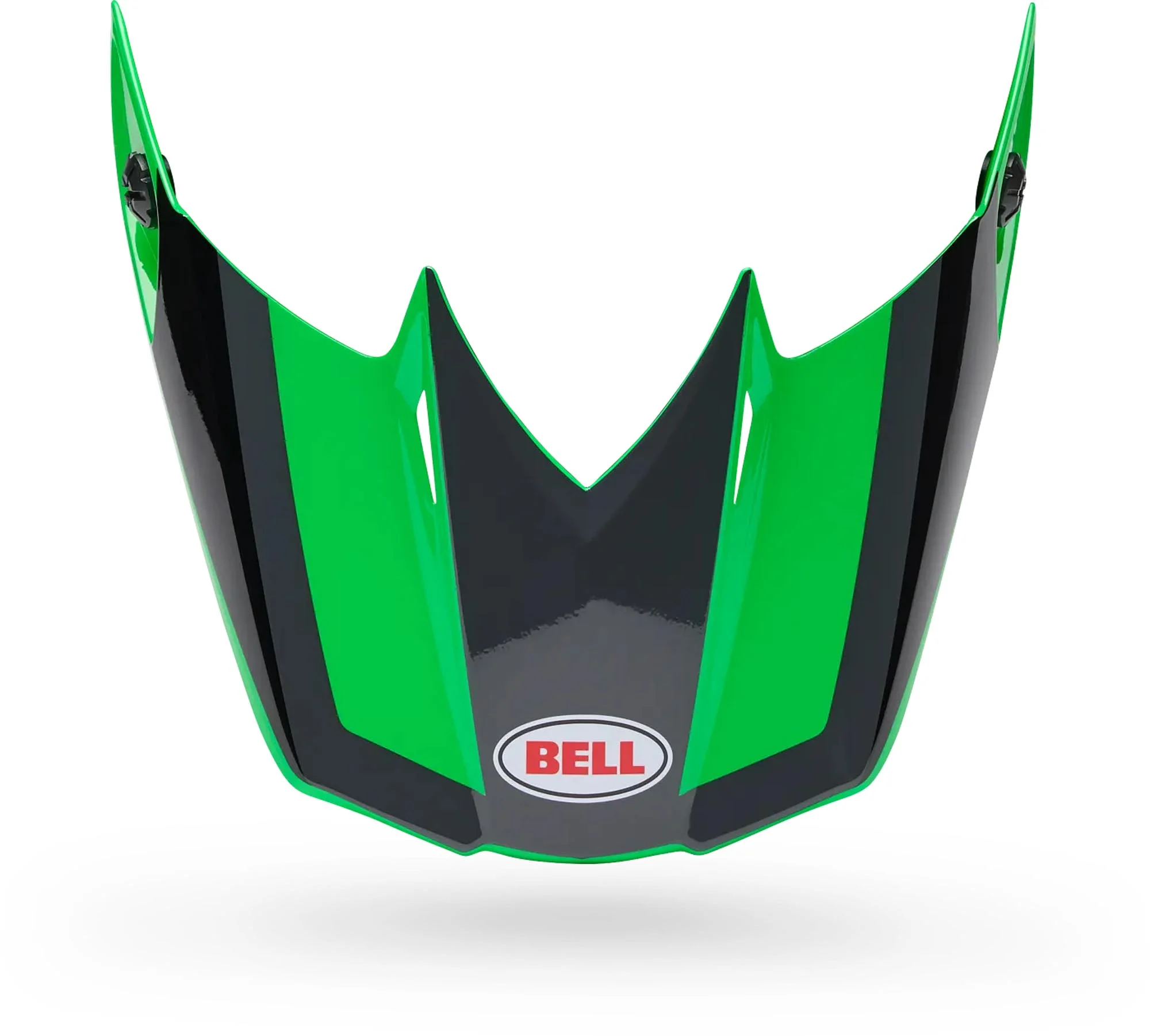 Bell MX-10 MIPS Dyno Youth Helmet Peak  green/grey