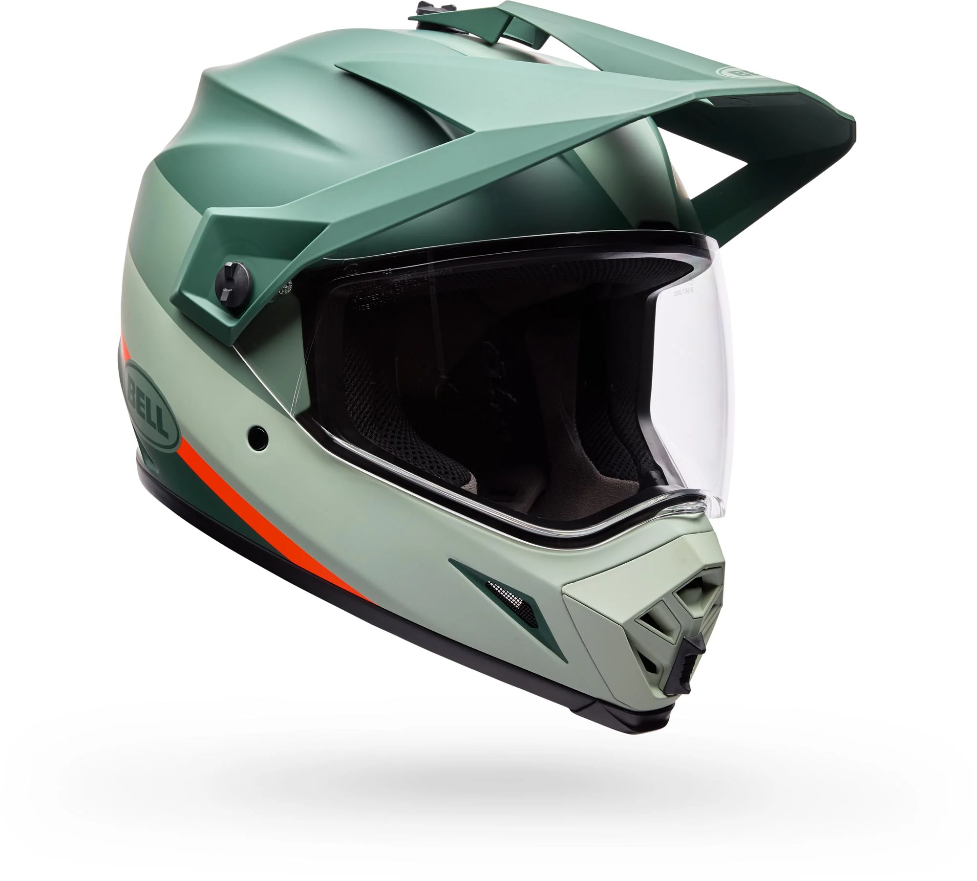 Bell MX-9 Adventure MIPS Trail Enduro Helmet  green/orange