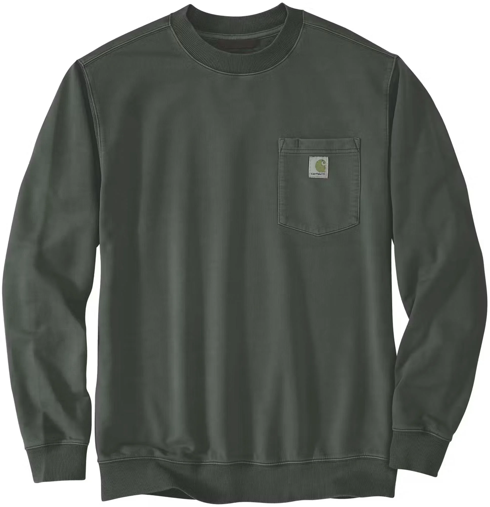 Carhartt Durham Garment Dyed Crewneck Sweatshirt  dark green