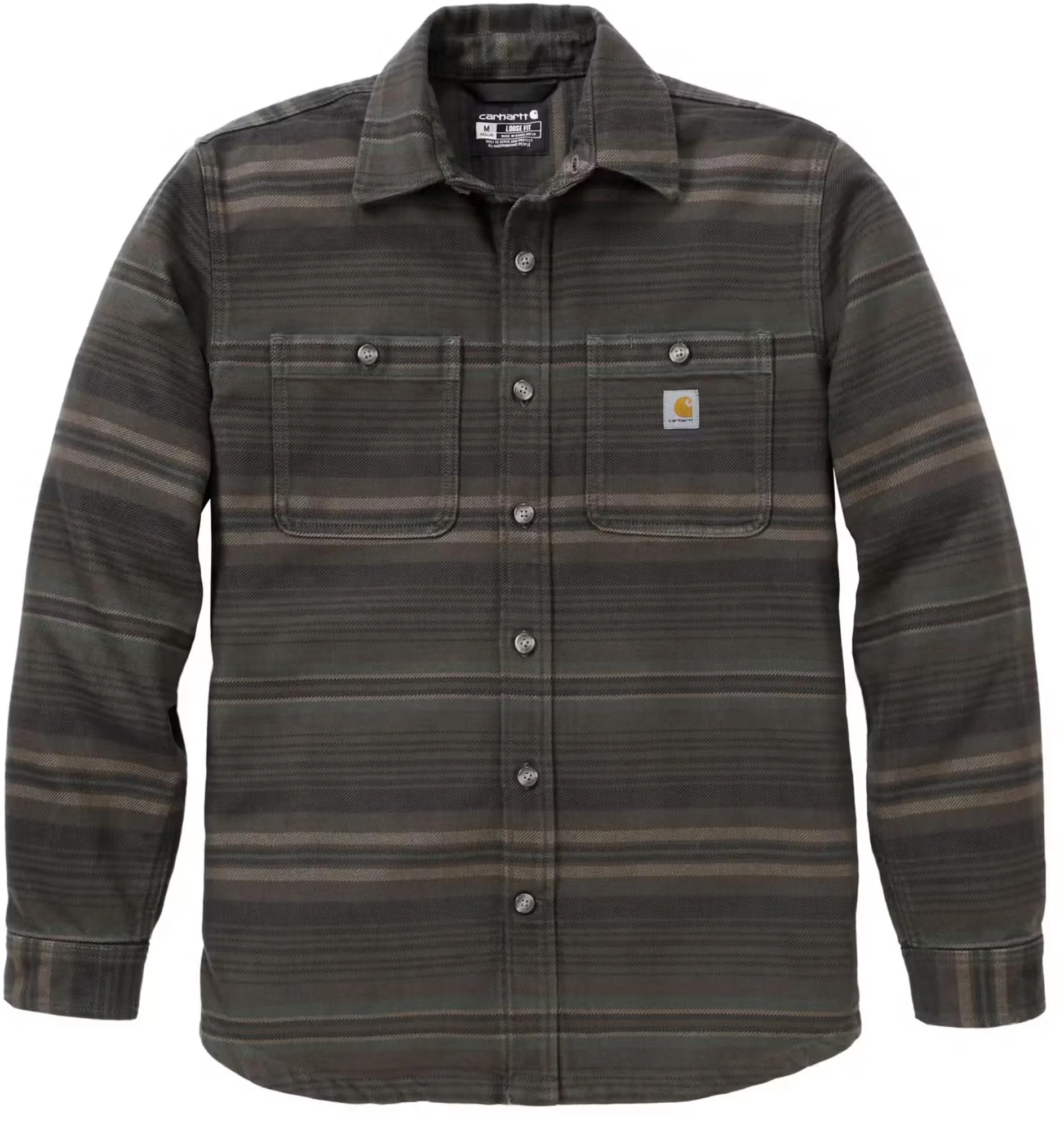 Carhartt Everett Loose LS Plaid Shirt  green
