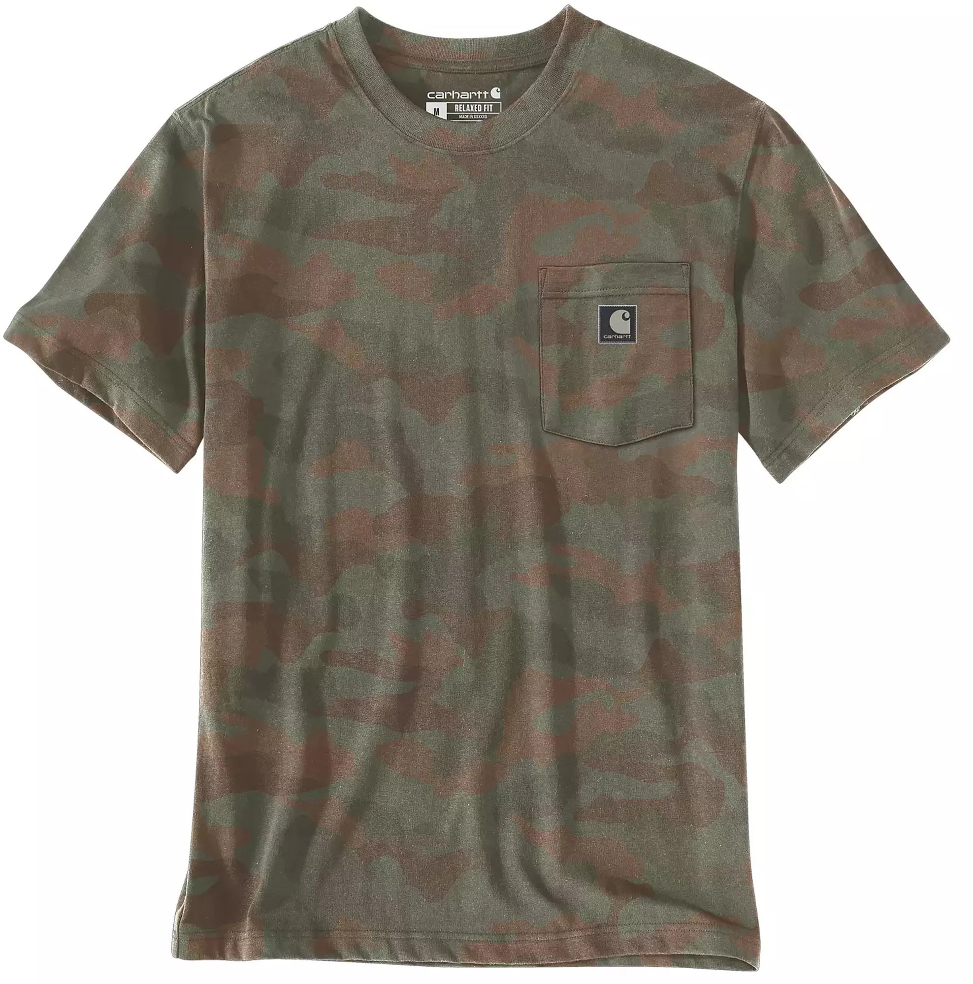 Carhartt Irvine Relaxed Camo T-Shirt  brown/green